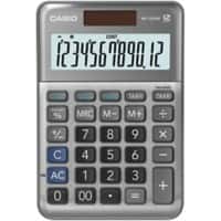 Calculatrice CASIO MS-120FM 12 chiffres Gris
