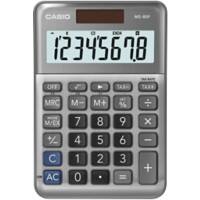 Calculatrice CASIO MS-80F 8 chiffres Gris