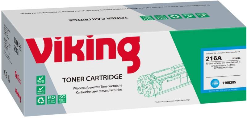 Toner Viking 216A Compatible HP W2411A Cyan
