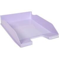 Corbeille à courrier Exacompta Combo Midi 113264D A4+ PS (Polystyrène) Mauve 25,5 x 34,6 mm