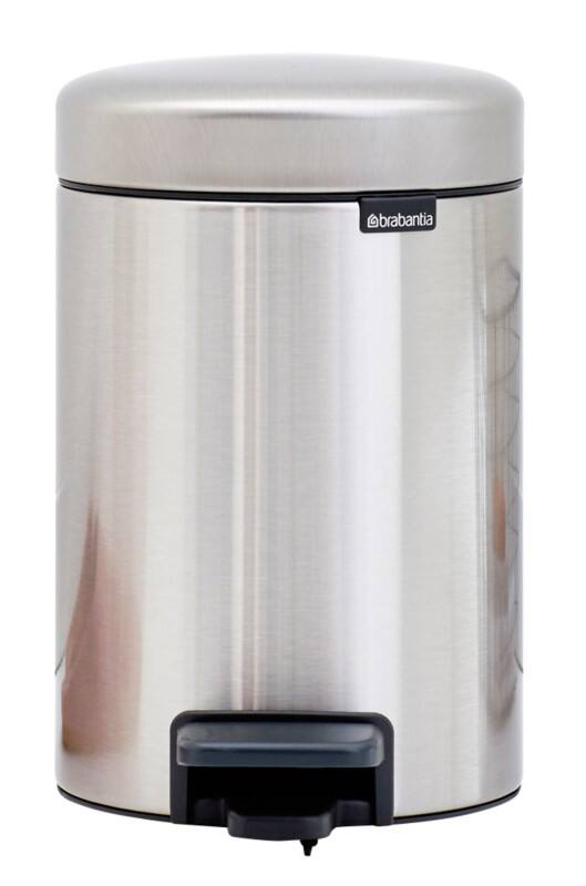 Brabantia Pedaalemmer 3 l Zilver Roestvrij staal