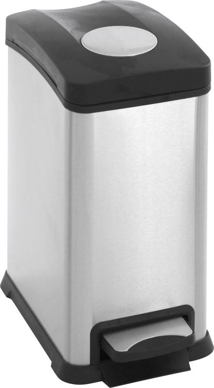 EKO Rejoice Pedaalemmer 12 l Zilver Roestvrij staal