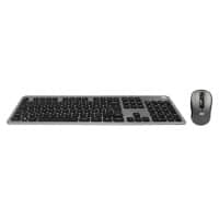 ACT Toetsenbord en muis AC5715 Grijs AZERTY