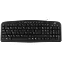 Clavier ACT AC5405 Azerty Filaire Noir