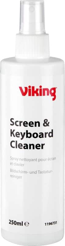 Spray nettoyant pour écran et clavier Viking 250 ml