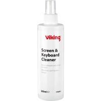 Spray nettoyant pour écran et clavier Viking 250 ml