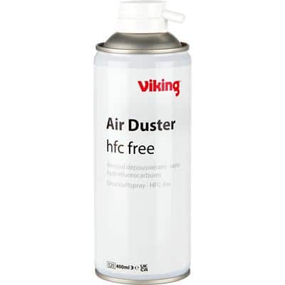 Aérosol dépoussiérant Viking Sans HFC Rouge, blanc 400 ml