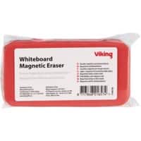 Brosse pour tableau blanc Viking Magnétique 5,5 x 11,5 cm Rouge 1196738