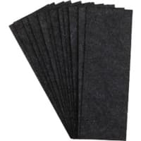 Viking Navulling voor whiteboardwisser Magnetisch 5,5 x 15 cm Grijs 12 Stuks