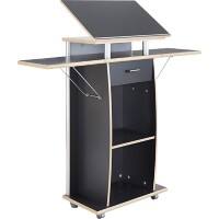 Germania hoog bureau 0469-58 antraciet 700 x 370 x 1,300 mm