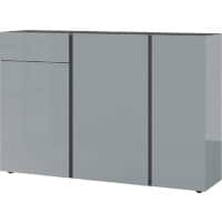 Buffet Germania 2529-587 Argenté, gris 152 x 43 x 103 cm