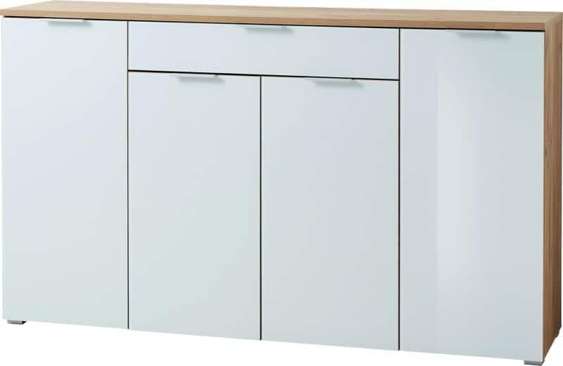 Buffet Germania 3983-242 Chêne, blanc 178 x 40 x 105 cm