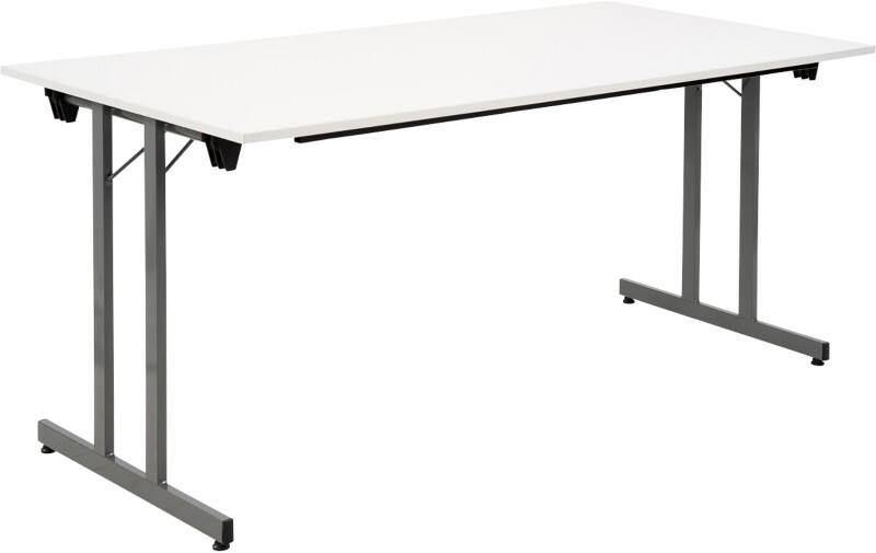 Table pliante Sodematub TPMU168 Blanc, gris 1600 x 800 x 740 mm