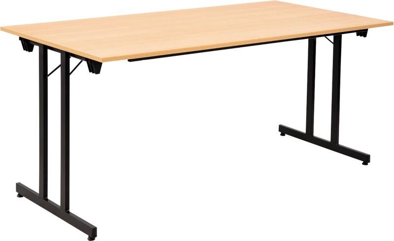Table pliante Sodematub Rectangulaire Noir Bois TPMU168 1600 x 800 x 740 mm