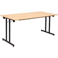 Table pliante Sodematub TPMU168 Noir 1 600 x 800 x 740 mm