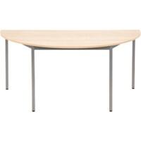Table demi-cercle Sodematub Demi-cercle Argenté Fer 160 x 800 x 740 mm