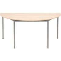 Table demi-cercle Sodematub Demi-cercle Argenté Fer Argenté 1600 x 800 x 740 mm