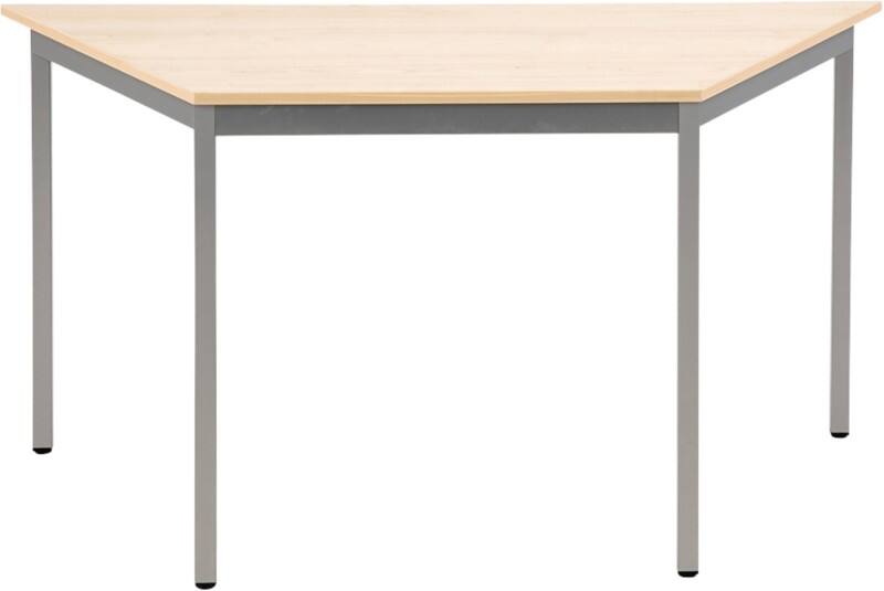 Table de conférence Sodematub Trapézoïdal Hêtre Fer Argenté 1400 x 700 x 740 mm