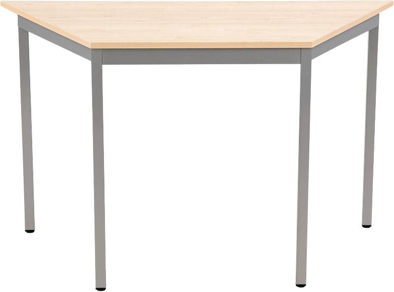Table trapézoïdale Sodematub Trapézoïdal Hêtre Fer Argenté 1200 x 600 x 740 mm