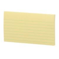 Post-it Zelfklevende memoblaadjes 635CY 76 x 127 mm 100 Vellen per blok Geel Pak van 12
