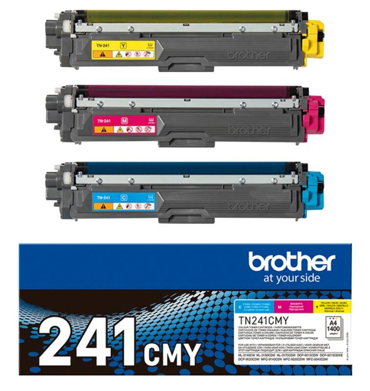 Toner Brother TN241CMY D'origine Cyan;Magenta;Jaune Multipack 3 Unités