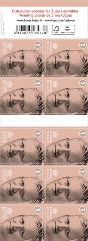 bpost Postzegels Non Prior Zelfklevend 100 Stuks 