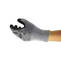 Ansell EDGE Cut Resistant Werkhandschoenen Foam, Nitrile Maat 10 Zwart 12 Paar