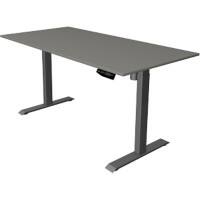 Bureau assis-debout Kerkmann Move 1 Rectangulaire Graphite T-Pied 1400 (L) x 800 (P) x 1230 (H) mm