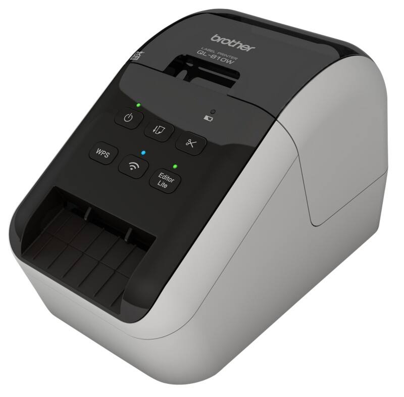 Brother Labelprinter QL810WC Rood, zwart Printfunctie Draadloos