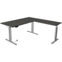 Bureau assis-debout Kerkmann Move 3 En forme de L Hauteur ajustable électriquement 1800 x 1800 x 1200 mm