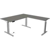 Bureau assis-debout Kerkmann Move 3 En forme de L Hauteur ajustable électriquement 1800 x 1800 x 1200 mm