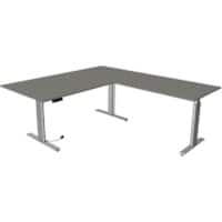 Bureau assis-debout Kerkmann Move 3 En forme de L Hauteur ajustable électriquement 2000 x 2200 x 1200 mm