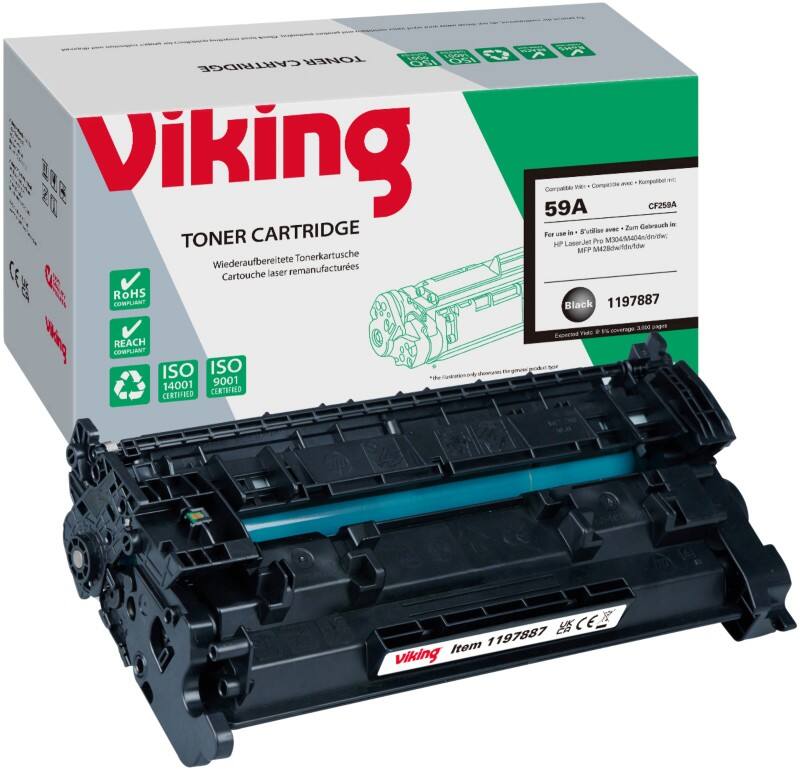Toner Viking Compatible HP CF259A Noir