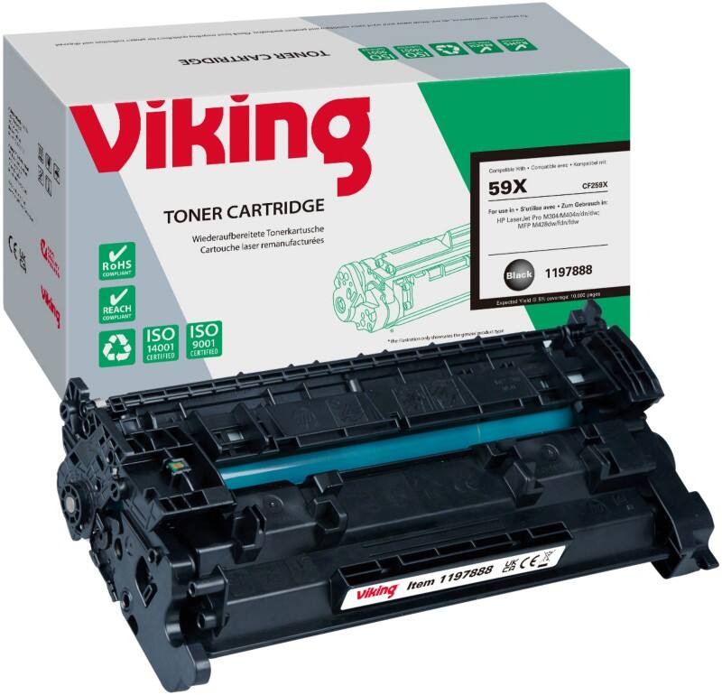 Toner Viking Compatible HP 59X CF259X Noir