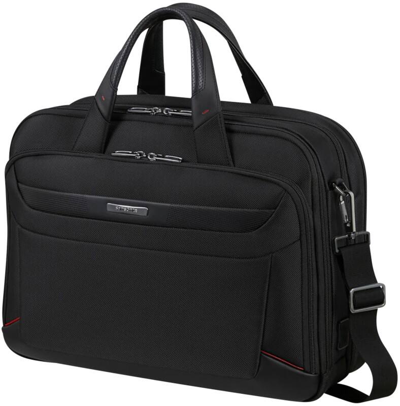 Samsonite Laptoptas SA2098 15.6 Inch Ballistisch nylon, lederen details, gerecycled polyester 30,5 x 20 x 42 cm Zwart
