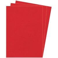 Couverture pour reliure Fellowes Pâte à papier Rouge 25 unités