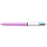 Stylo-bille BIC 4 Colours Fun Bleu, rose, vert clair, violet