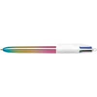 Stylo-bille BIC 4 Colours Gradient Rétractable Multicolore 0.4 mm Moyenne Bille Rechargeable