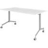 Table pliante Hammerbacher VKF16/W/S 1 600 x 800 x 750 mm