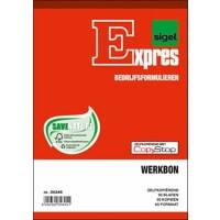 Livre de commande Sigel A5 Sans perforation