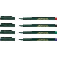 Faber-Castell Finepen Fineliner 0,4 mm Kleurenassortiment 1511 10 Stuks