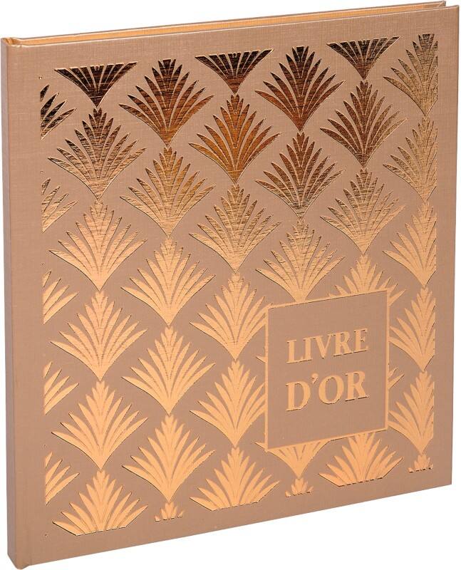 Livre d'or EXACOMPTA Carton, Papier Chair 9522E 22 x 20 x 1,5 cm (l x p x h) 2 unités