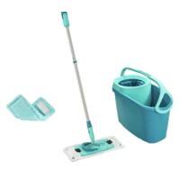 Kit de démarrage pour balai à franges Leifheit Usage intérieur Turquoise 46 (l) x 26,5 (P) x 31,5 (H) cm 52137