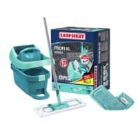 Kit de démarrage pour balai à franges Leifheit Usage intérieur Turquoise 29 (l) x 49 (P) x 38 (H) cm 55168