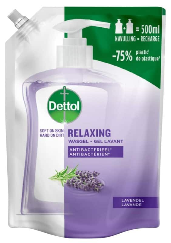 Dettol Handzeep-navulling Vloeibaar Lavendel 500 ml
