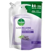 Recharge de savon pour les mains Dettol Liquide Relaxing Lavande 500 ml