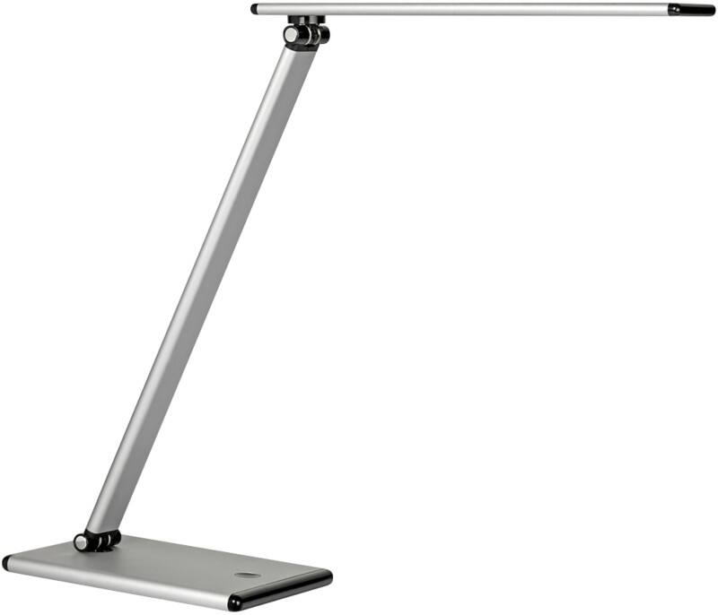 Unilux Terra Vrijstaand Bureaulamp LED Zilver, zwart 300 x 120 x 400 mm