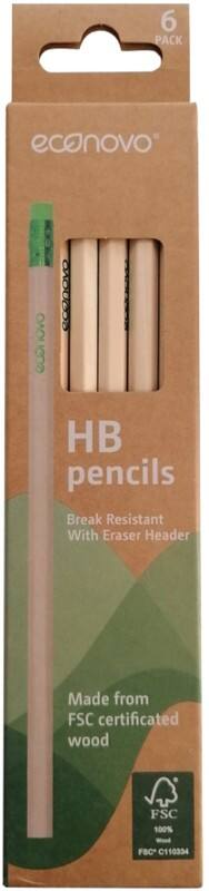 Crayon econovo HB 6 unités