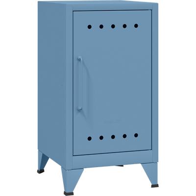 Bisley Fern Garderobekast Metaal 1 Legbord Deur rechts openend 380 x 400 x 725 mm Blauw
