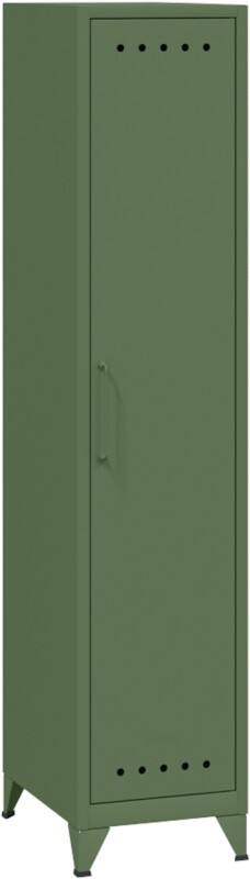 Casier Bisley Fern Métal 380 x 510 x 1800 mm Vert olive